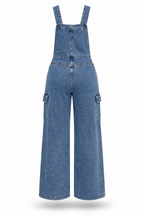Denim Avenue Cargo Jumpsuit