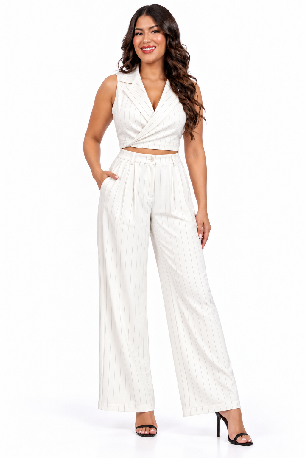 Victoria High Waisted Long Pants