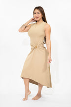 Khaki Gynaikes Vest