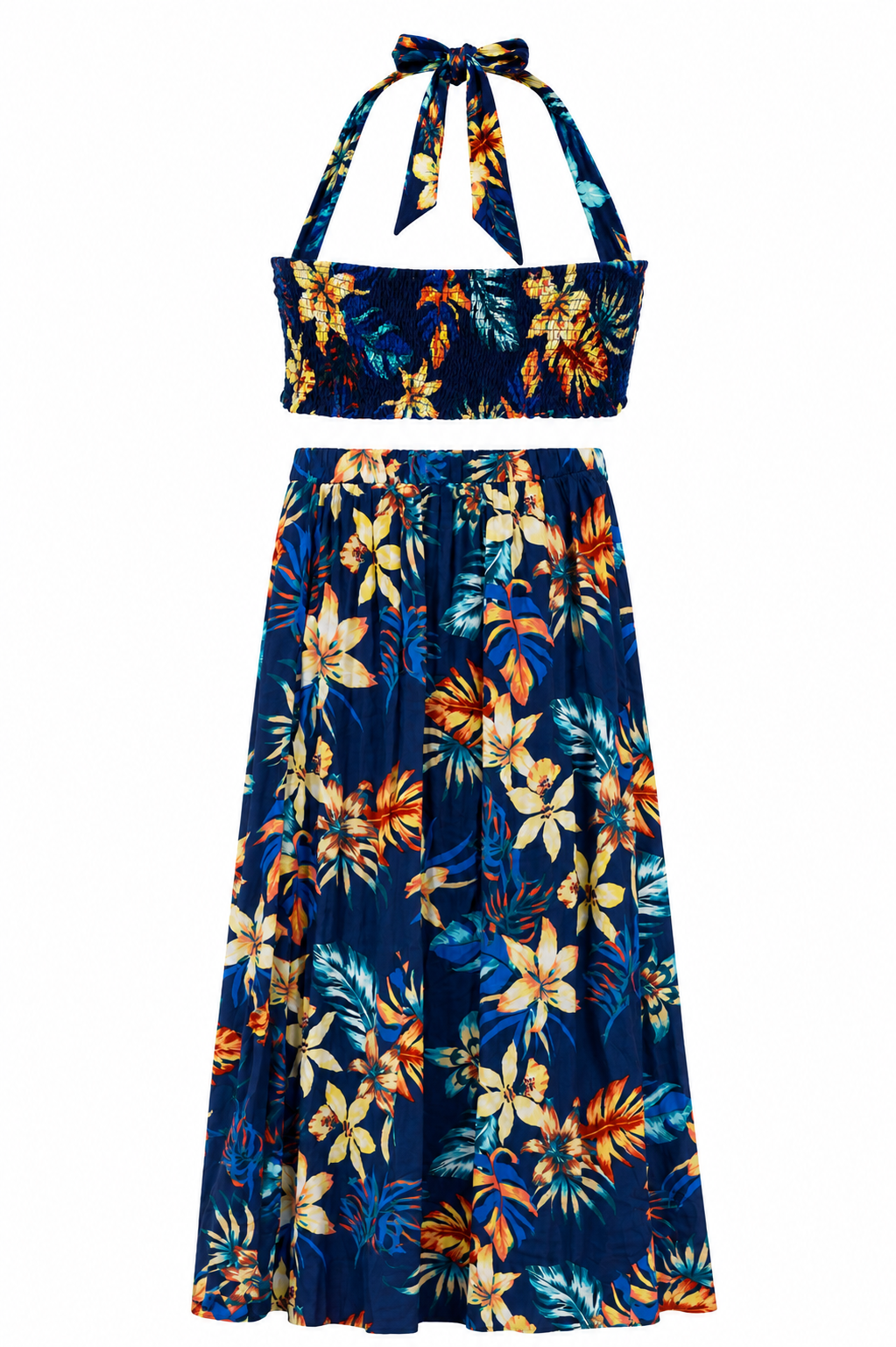 Crop Top & Skirt Set