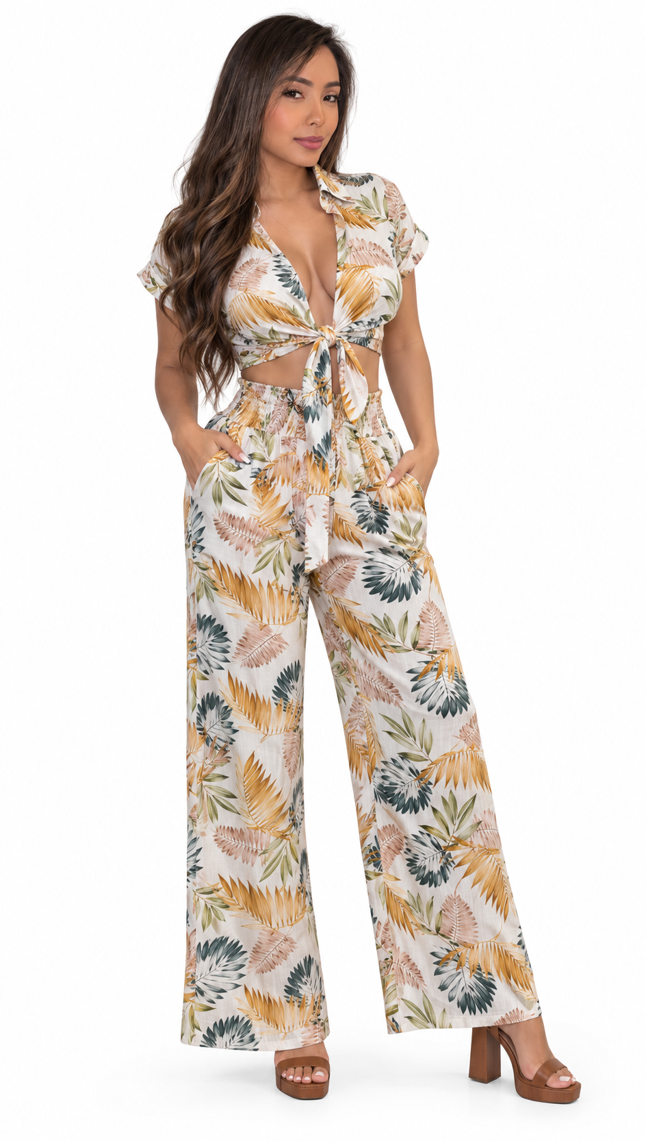 Olivia Tie-Front Shirt