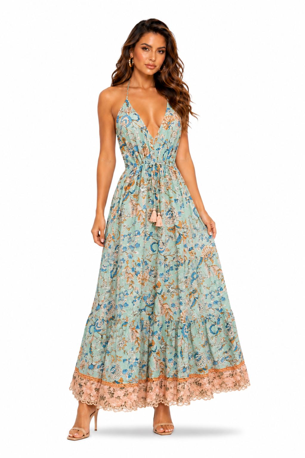 Emma Maxi Dress W/Straps