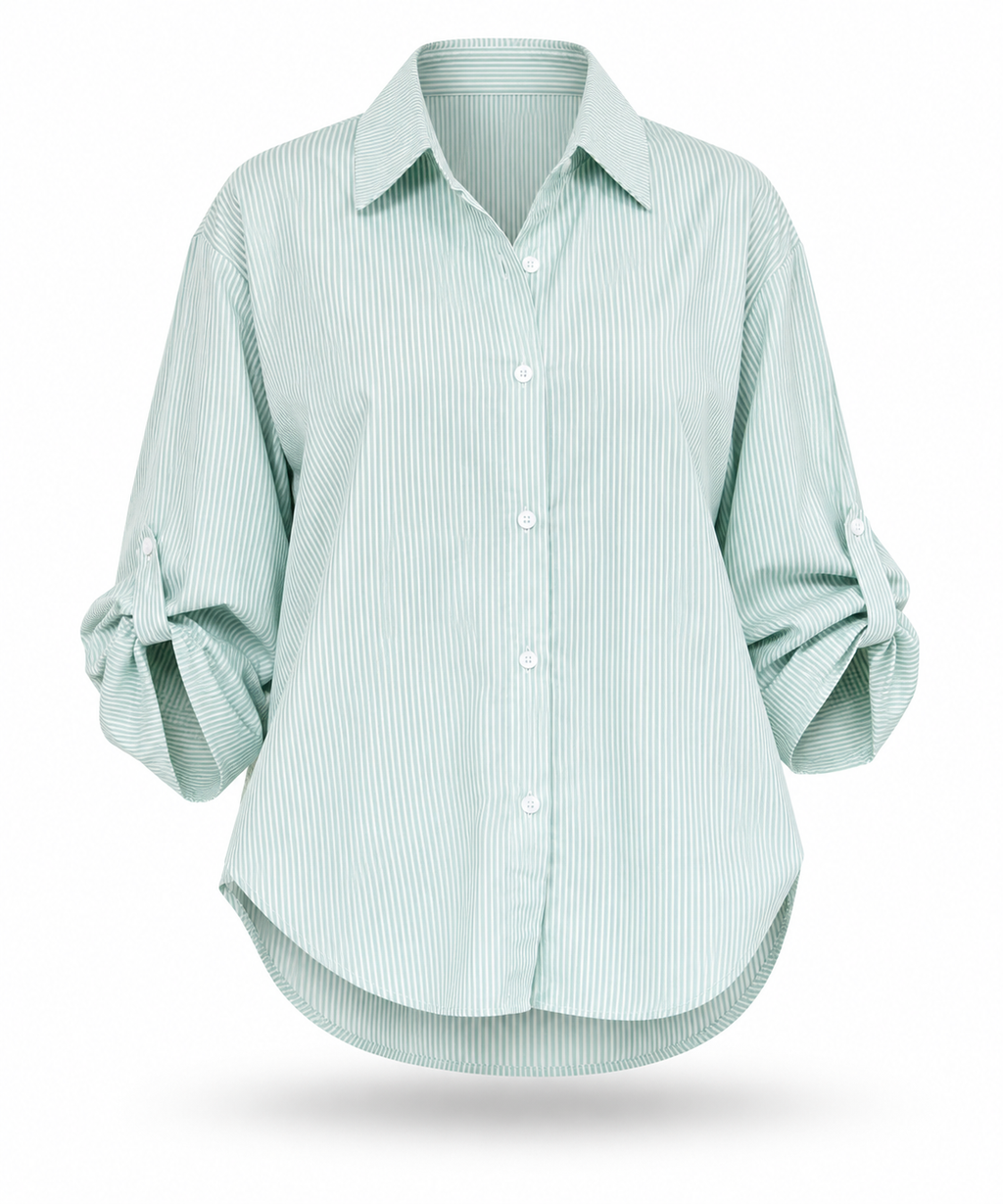 Adia Rolled-Sleeve Shirt