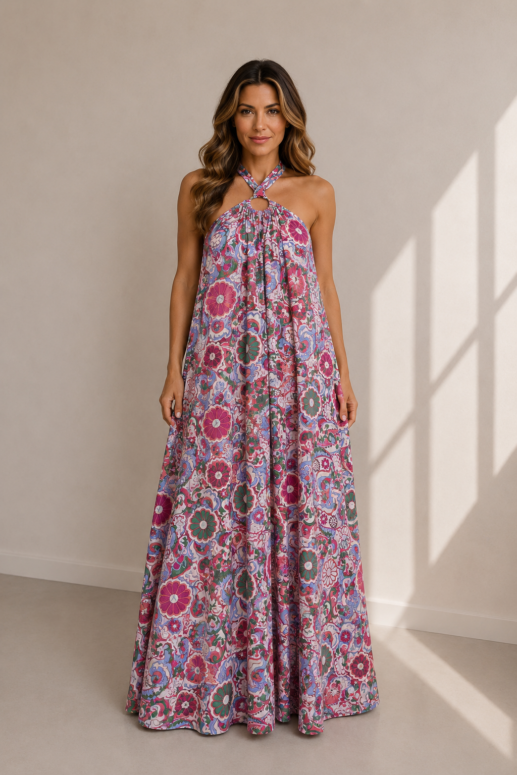 Long Dress W/Straps