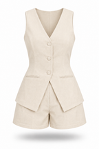 Amelia Tailored Romper