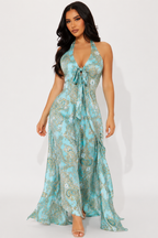 Dress W/Straps L.Blue