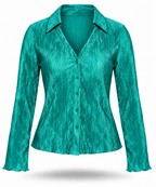 Long-Sleeved Shirt W/V-Neck