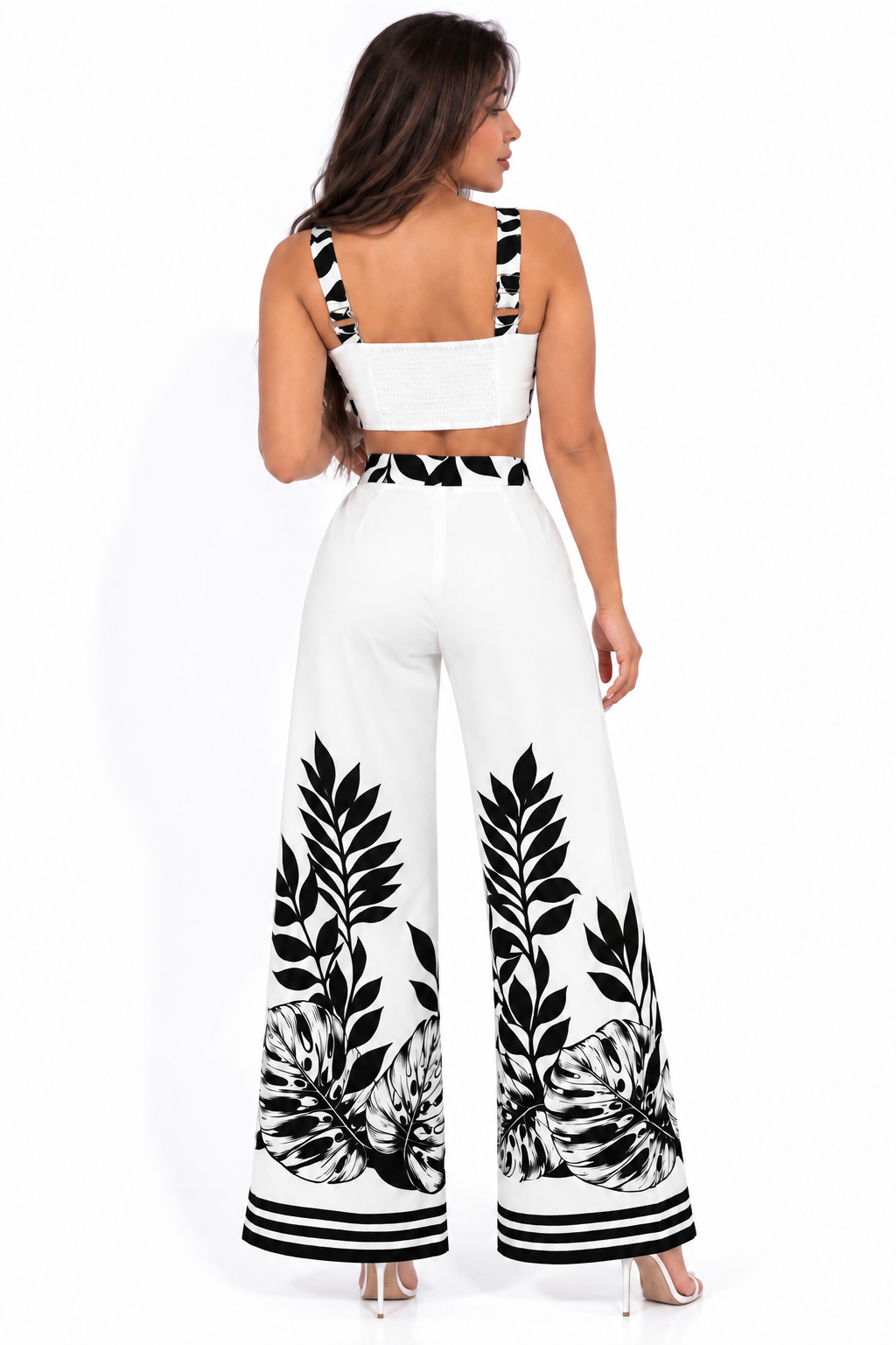 O-Ring Strap Detail Pants