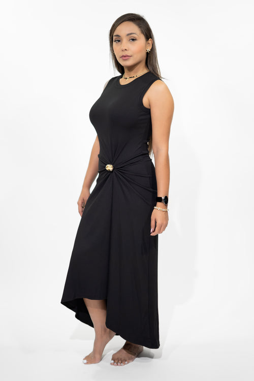 Black Gynaikes Vest