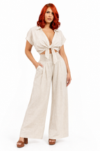 Lore Tie-Front Top