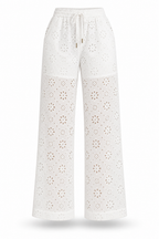 Eyelet Pants