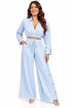 LT  Long Sleeve Crop Shirt