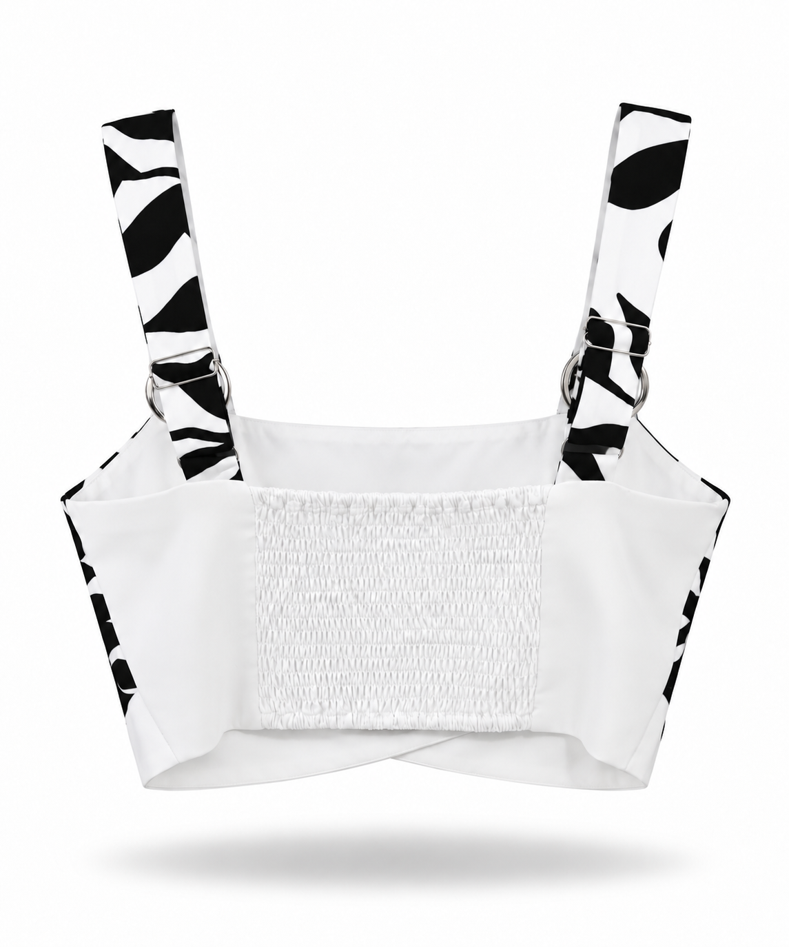 O-Ring Strap Detail Crop Top