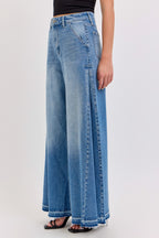 High-Rise Side-Tuck Pants