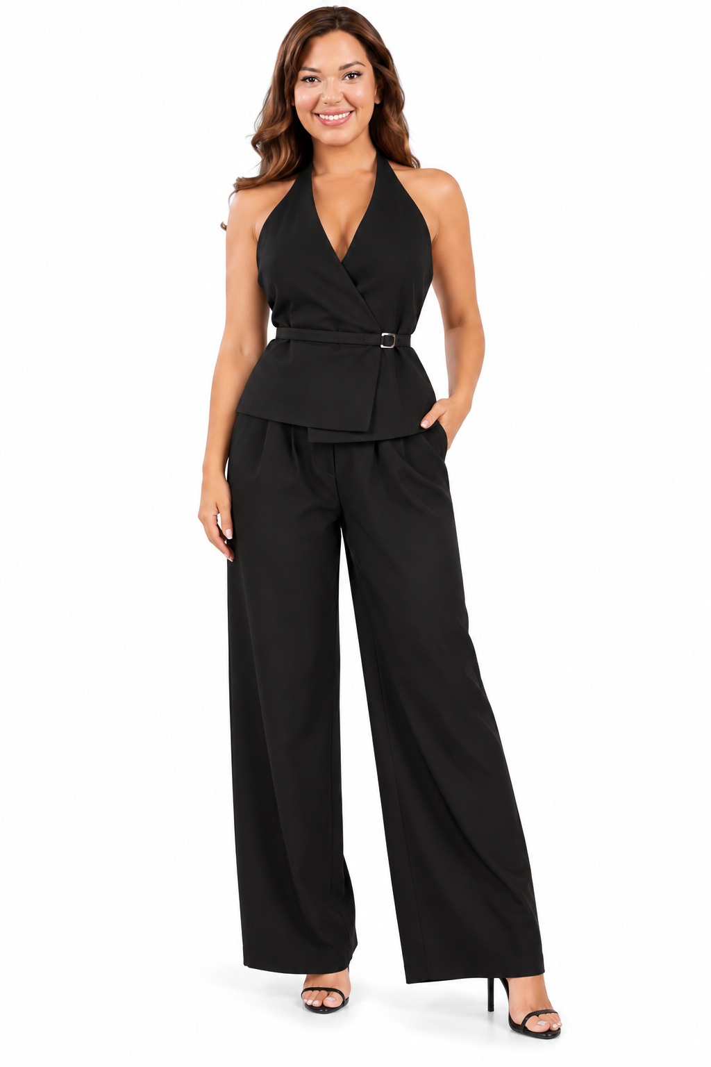 Naty High Waisted Long Pants