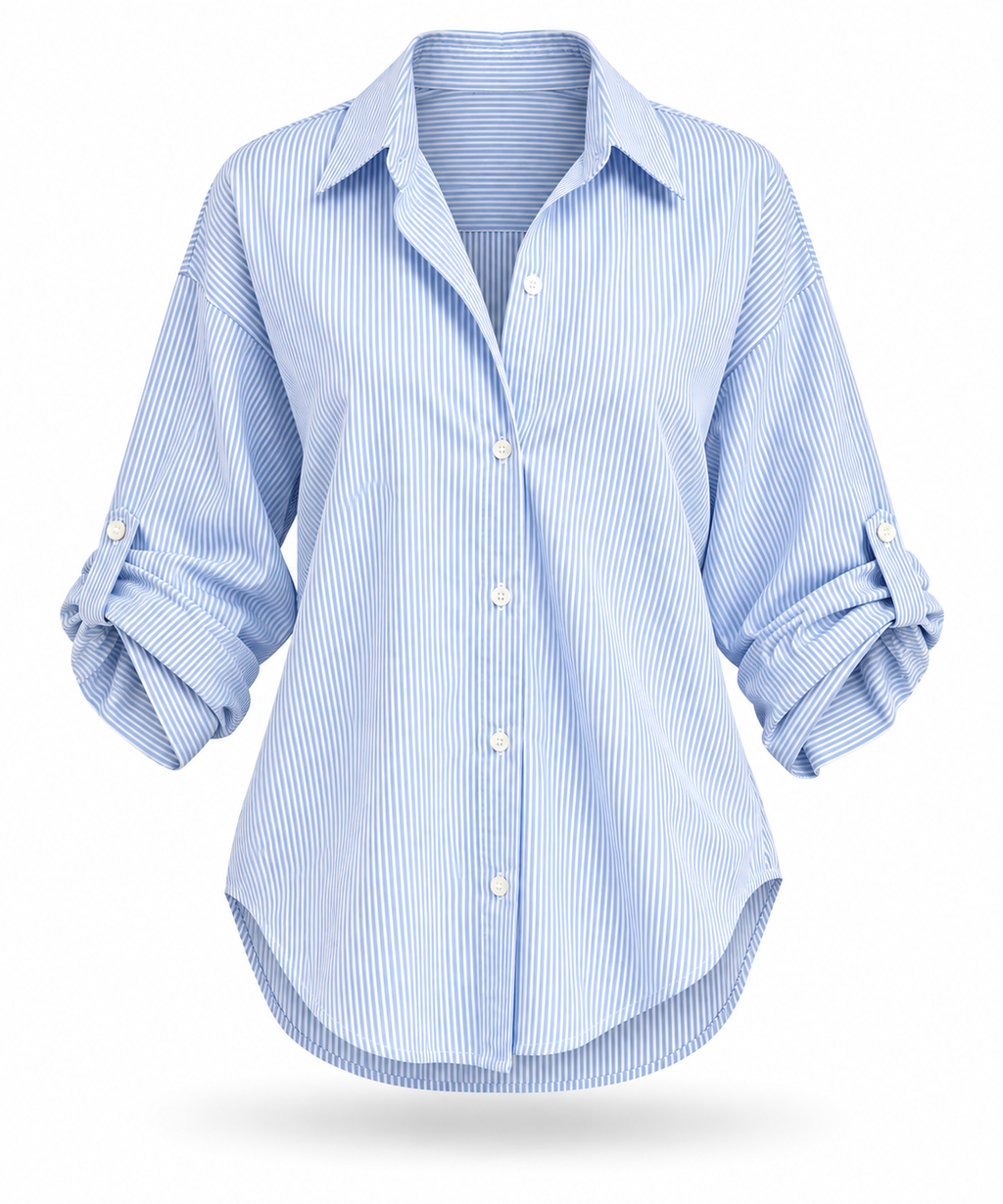Adia Rolled-Sleeve Shirt