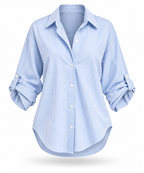 Adia Rolled-Sleeve Shirt
