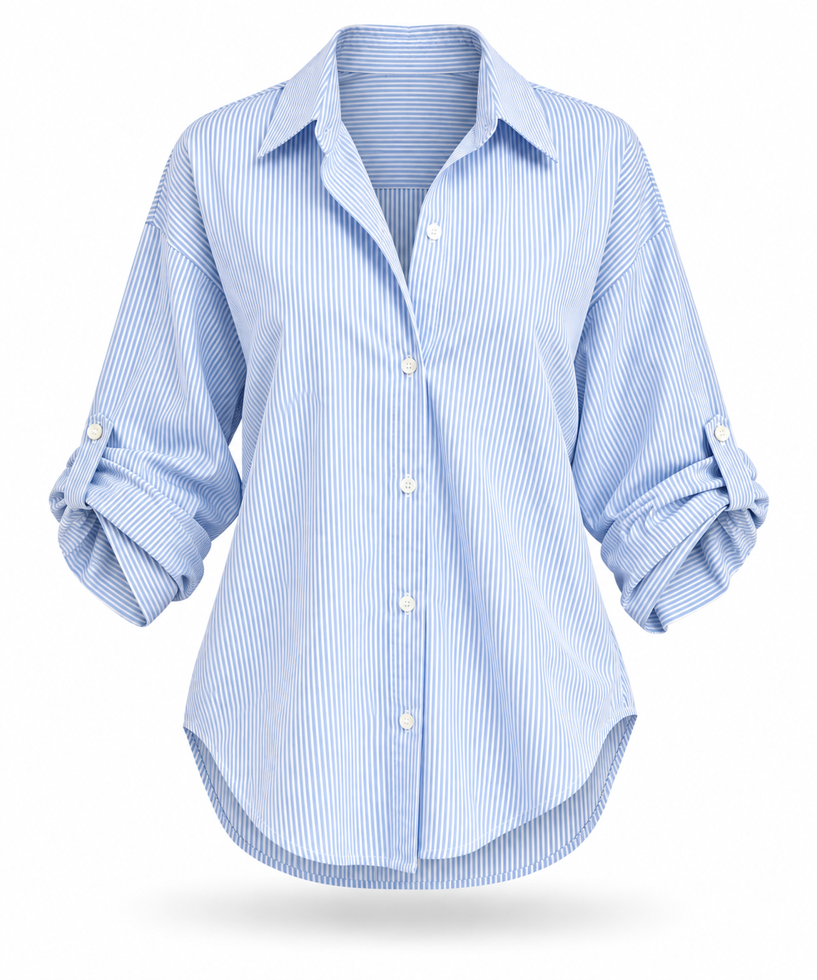 Adia Rolled-Sleeve Shirt