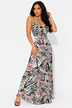 Dress w/Low Back and Straps