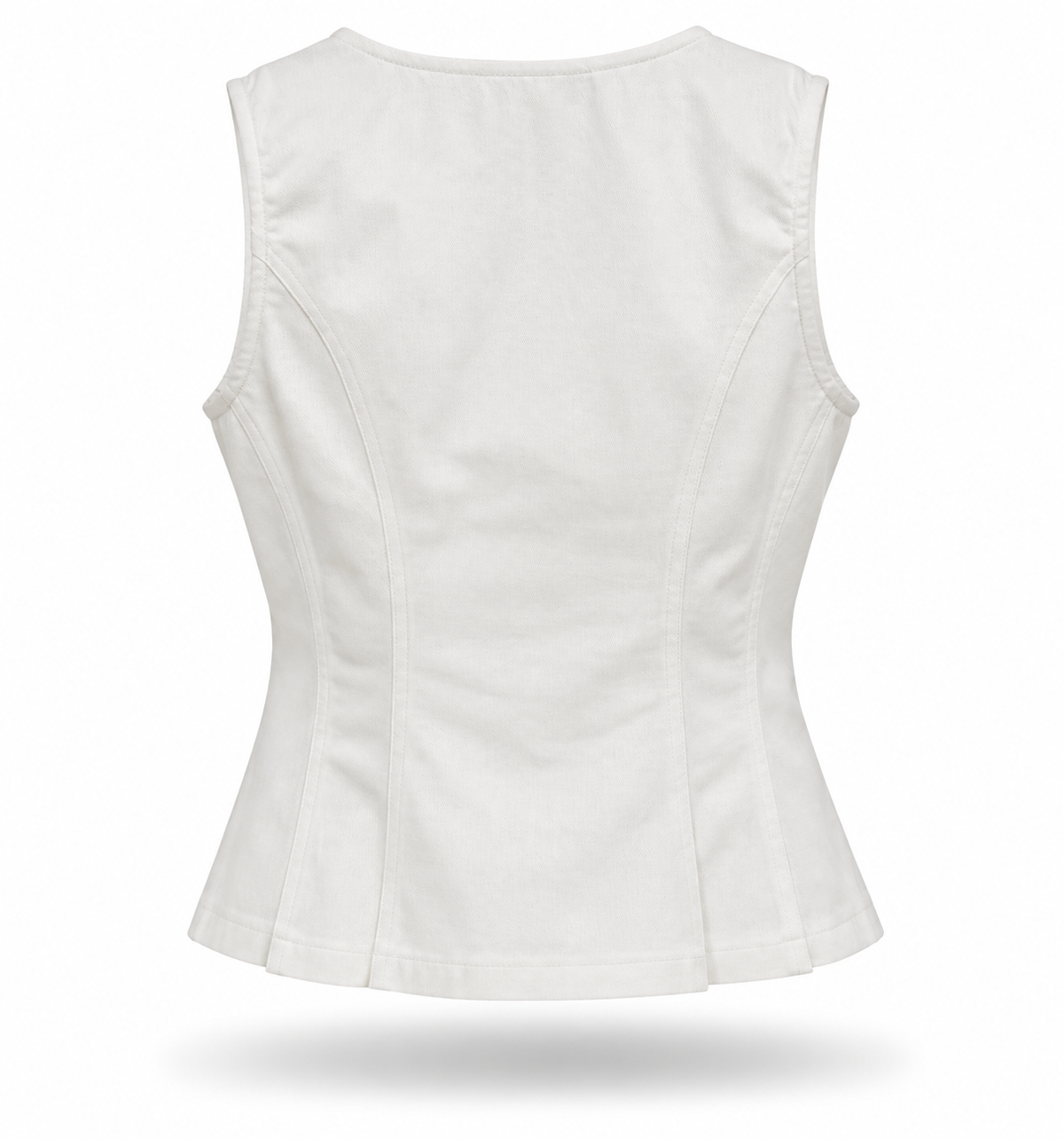 Solid Woven Vest