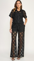 Crochet Down Pants