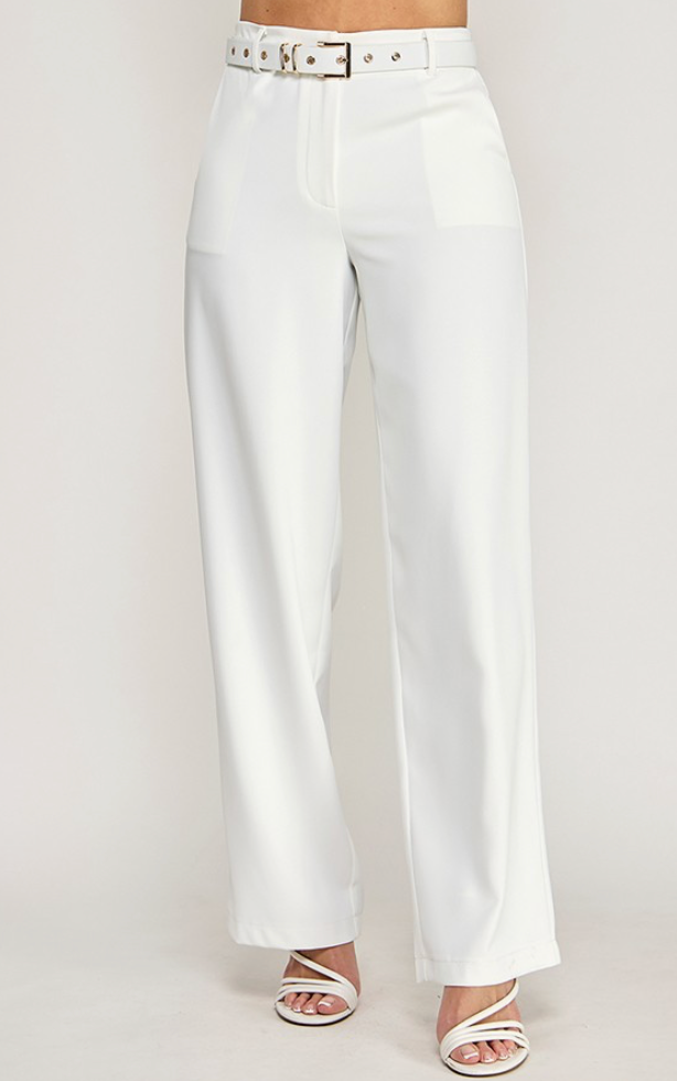 Belted Pants