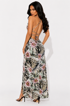 Dress w/Low Back and Straps
