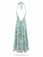 Dress W/Straps L.Blue