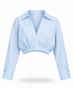 LT  Long Sleeve Crop Shirt