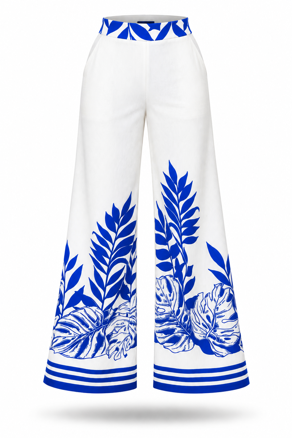 O-Ring Strap Detail Pants