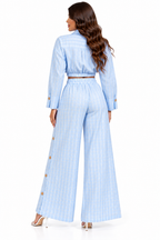 LT  Long Sleeve Crop Shirt