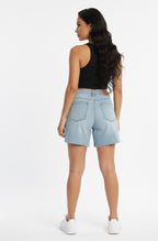 Light Stone Wash Shorts