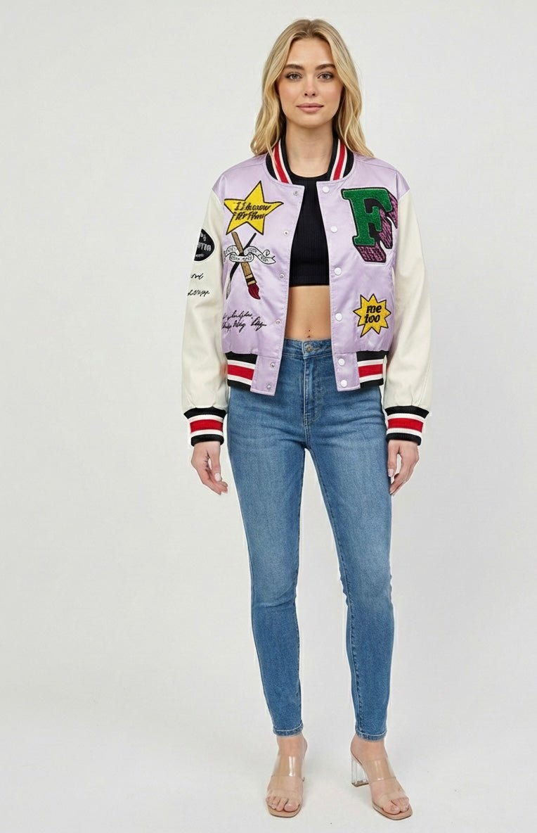 Future Varsity Purple Jacket